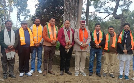 बड़सर-ढटवाल भाजपा मंडल में नई कार्यकारिणी का गठन:विधायक इंद्रदत्त बोले- बूथ स्तर पर हो संगठन मजबूत, पार्टी की जीत का लिया संकल्प