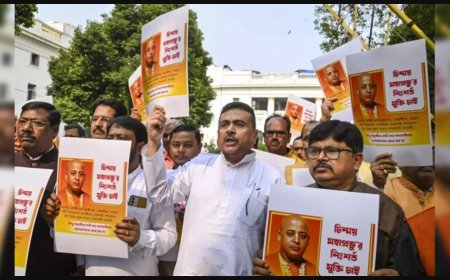 सुवेंदु ने बंगाल में हिंदू जनसंख्या में वृद्धि का किया आह्वान