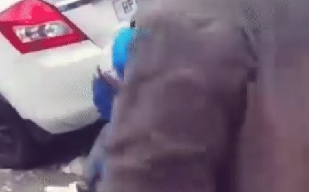 सरकारी बस और टैक्सी ड्राइवर में मारपीट,VIDEO:कुल्लू में गाड़ी आगे-पीछे करने को लेकर हुई बहस, फिर जमकर चले लात-घूसे