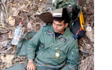 हरियाणा के पंचकूला में वायुसेना का फाइटर जेट क्रैश, पायलट सुरक्षित बचा