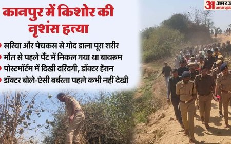 UP: हाथ-पैर की हड्डियां तोड़ीं, गुप्तांग पर भी घाव, बर्बरता देख कांप गए डॉक्टर; कानपुर में दरिंदगी की हदें पार