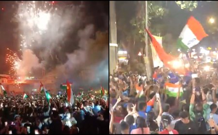 कश्मीर से लेकर दिल्ली और मुंबई तक, देखें भारतीय फैंस ने कैसे मनाया चैंपियंस ट्रॉफी जीतने का जश्न