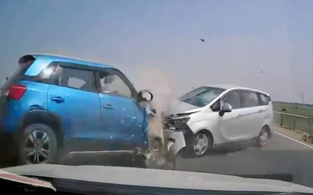 पटना में फोरलेन पर भयानक सड़क हादसा, तीन गाड़ियां आपस में टकराई; डॉक्टर की गई जान