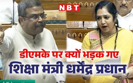 डीएमके सांसद ने ऐसा क्या पूछ लिया कि भड़क गए शिक्षा मंत्री धर्मेंद्र प्रधान, कही ये बात