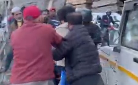 शिमला में दो कश्मीरी गुटों में मारपीट,VIDEO:चले लात-घूंसे, घायल को IGMC में कराया भर्ती, बहस के बाद हुई झड़प
