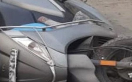 सोनीपत में नेशनल हाईवे पर हादसा:स्कूटी को अज्ञात वाहन ने मारी टक्कर, एक की मौत; भाई समेत दो घायल