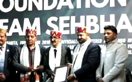 कुल्लू में अंगदान के लिए प्रेरित करने वाली संस्था सम्मानित:13 साल में 90 लोगों ने लिया संकल्प, एसपी शालिनी अग्निहोत्री रही शामिल