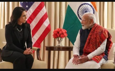 कृष्ण से अर्जुन को मिली शिक्षाएं मुझे शक्ति, शांति और अपार सांत्वना देती हैं: अमेरिकी खुफिया प्रमुख तुलसी गब्बार्ड