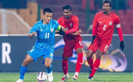 सुनील छेत्री की मैदान पर दमदार वापसी, 16 महीने बाद भारतीय फुटबॉल टीम को मिली जीत