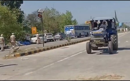 खनौरी बॉर्डर से ट्रैक्टर-ट्रॉली ले जा सकते हैं किसान, बस करना होगा छोटा सा काम, पटियाला DIG ने दिए निर्देश