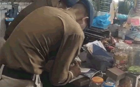 कांगड़ा पुलिस की 25 शैक्षणिक संस्थानों में छापेमारी:3 टन से ज्यादा तंबाकू उत्पाद जब्त, 115 दुकानदारों के चालान काटे, 6 पर FIR