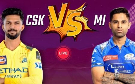 IPL 2025: चेन्नई सुपर किंग्स बनाम मुंबई इंडियंस - रोमांचक मुकाबले में चेन्नई ने कसी लगाम, नूर अहमद चमके