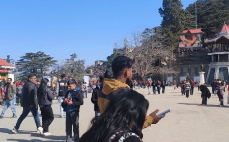 हिमाचल में कल से 3 दिन बारिश-बर्फबारी:4 शहरों का पारा 30 डिग्री पार, मार्च से नॉर्मल से 16% कम बरसे बादल