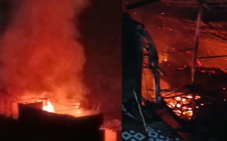 गाजियाबाद के वाइन शॉप में लगी भीषण आग, लाखों का सामान जलकर हुआ राख; देखें Video