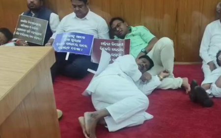 ओडिशा में कांग्रेस के 12 विधायकों ने विधानसभा में गुजारी पूरी रात, जानिए क्यों