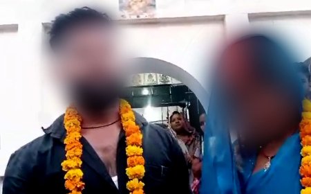 यूपी में पति ने ब्वॉयफ्रेंड से भरवाई पत्नी की मांग, गांववाले बने गवाह, बच्चों को लेकर कही ये बात
