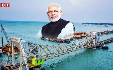 भारत का पहला वर्टिकल लिफ्ट पंबन रेलवे ब्रिज बन कर हो गया है तैयार, रामनवमी के दिन खुलेगा