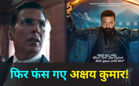 Kesari 2 Vs Bhootnii: बचने का कोई रास्ता नहीं! अक्षय की राह का रोड़ा बने संजय दत्त, केसरी 2 से भिड़ेगी ‘भूतनी’