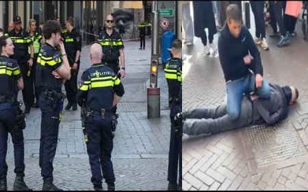 नीदरलैंड के डैम स्क्वायर पर चाकू से हमला: 5 घायल, अमेरिकी नागरिक भी शामिल