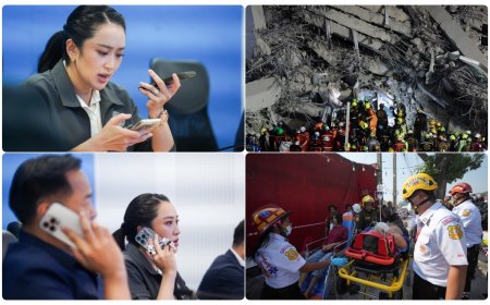 बैठकों का दौर, फोन पर पल-पल का अपडेट... भूकंप के बाद थाईलैंड की PM ने कैसे किया हालात पर कंट्रोल, PHOTOS