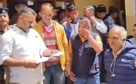 हिमाचल में इंटरकास्ट मैरिज पर बवाल:क्षत्रिय संगठन ने किया थाने का घेराव, SC लड़के पर ब्राह्मण युवती को भगाने का आरोप, पिता बेहोश