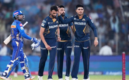 GT vs MI: मुंबई इंडियंस को मिली लगातार दूसरी हार, गुजरात टाइटंस ने 36 रनों से जीता मैच