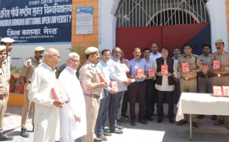 मेरठ सांसद अरुण गोविल ने जेल में मुस्कान और साहिल को दी रामायण, जानें कैसा था रिएक्‍शन