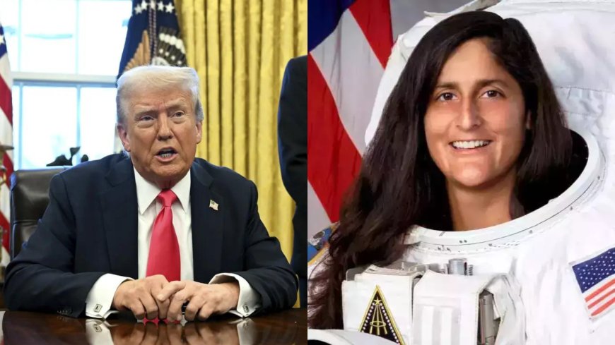 Trump refers to Sunita Williams as ‘woman with the wild hair'