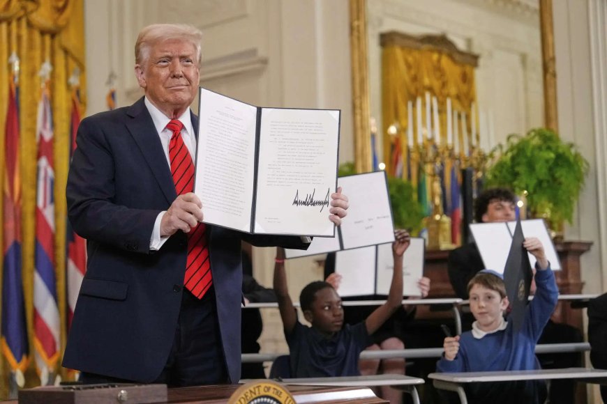 'Shut it down': Trump signs order to dismantle department of education