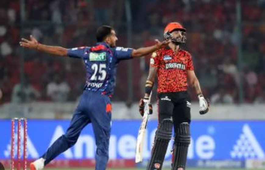 sunrisers hyderabad vs lucknow super giants match scorecard