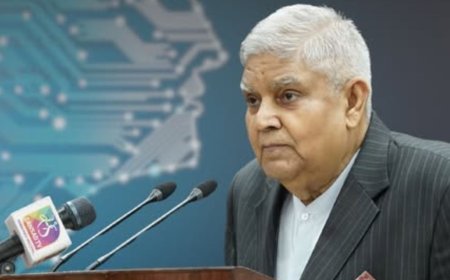 आर्टिफिशियल इंटेलिजेंस को रेग्युलेट करना चुनौतीपूर्ण, लेकिन अनिवार्य… बोले उपराष्ट्रपति जगदीप धनखड़