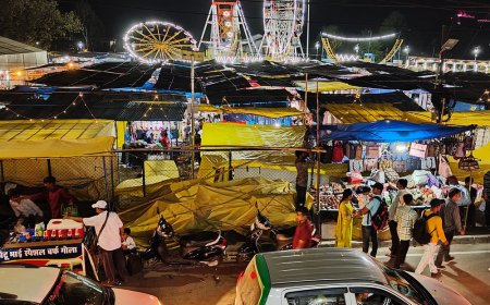 धर्मशाला धुम्मूशाह मेले में दुकानदारों पर दोहरी मार:प्लॉट के ऊंचे दाम, निगम की 2 हजार प्रतिदिन वसूली, व्यापारी परेशान