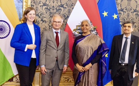 ई-मोबिलिटी, चिप्स और फिनटेक जैसे सेक्टर ऑस्ट्रिया के लिए प्रमुख निवेश का अवसर: वित्त मंत्री 