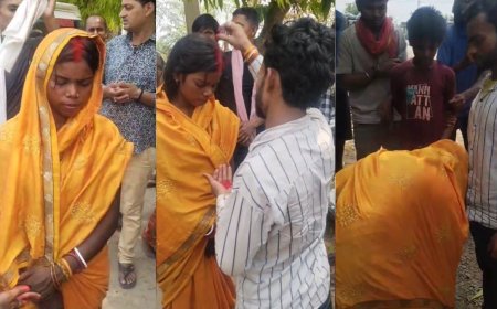 प्रेमी के साथ पकड़ी गई बहू, सास ने करा दी दोनों की शादी; सामने आया Video