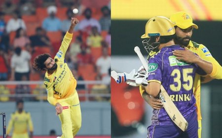 पूरे मैच में रवींद्र जडेजा ने फेंकी सिर्फ एक गेंद और लुटा दिए 9 रन; रिंकू सिंह का ऐसा कमाल