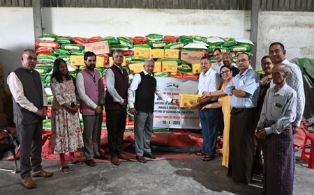 ऑपरेशन ब्रह्मा : भारत ने म्यांमार में भूकंप प्रभावित प्रवासियों को भेजी राहत सामग्री