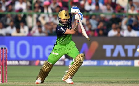 Virat Kohli creates history as RCB return to winning ways with cakewalk over RR in IPL 2025