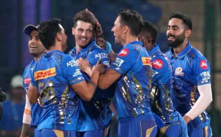 IPL 2025 points table after DC vs MI and RR vs RCB clashes, updated orange and purple cap leaderboard