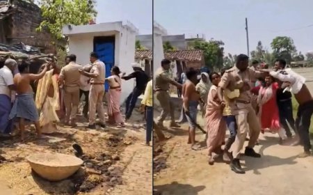 छेड़छाड़ के आरोपी को पकड़ने गई पुलिस टीम पर हमला, दो पुलिसकर्मी हुए घायल, आरोपी फरार