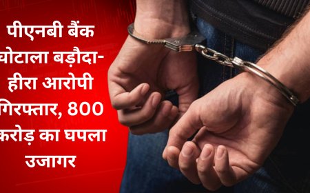 PNB Bank Ka Ghotala बड़ौदा-हीरा आरोपी गिरफ्तार, 800 करोड़ का घपला उजागर