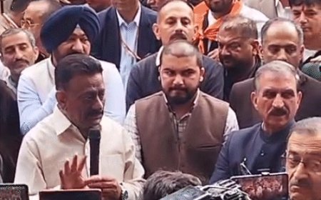 शिमला ED ऑफिस के बाहर कांग्रेस का प्रदर्शन:CM बोले- प्रवर्तन निदेशालय अब BJP का धमकी विभाग बन चुका, कांग्रेस डरने वाली नहीं