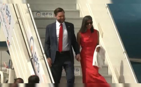 भारत पहुंचे अमेरिकी उपराष्ट्रपति जेडी वेंस, जानिए 4 दिनों की यात्रा का पूरा शेड्यूल