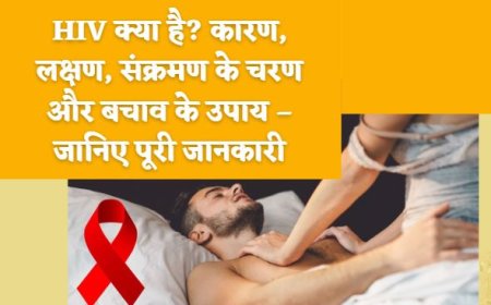 HIV क्या है? कारण, लक्षण, संक्रमण के चरण और बचाव के उपाय – जानिए पूरी जानकारी