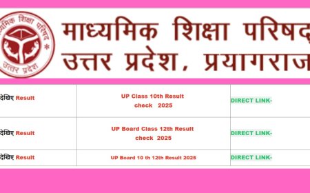 bharatiya news  पर UP Board का रिजल्ट चेक करें आधिकारिक websites link