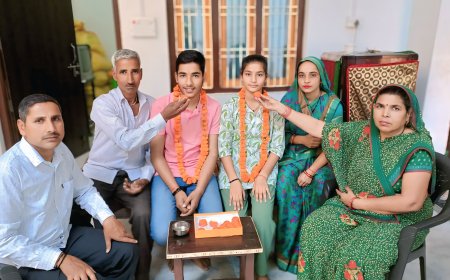 जब बहन का साथ बना ताकत, नमन बना बदायूं का टॉपर