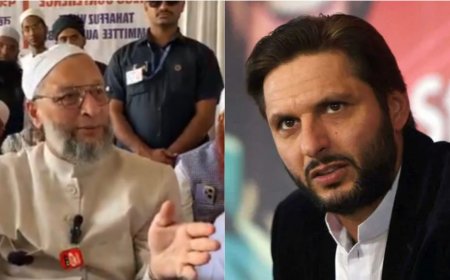 ओवैसी ने पाकिस्तान के पूर्व क्रिकेटर शाहिद अफरीदी को बताया जोकर, पहलगाम पर की थी टिप्पणी, देखें VIDEO