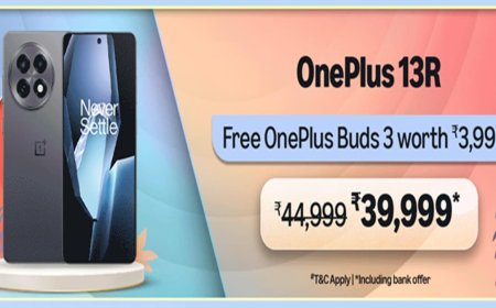 OnePlus 13R के साथ 5499 रुपये के Buds 3 बिलकुल फ्री, 3 हजार का डिस्काउंट अलग से