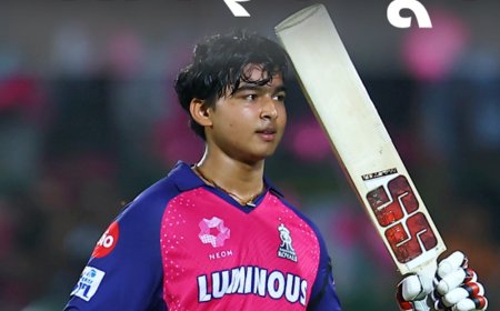 IPL में सेंचुरी जड़ने वाले सबसे युवा प्लेयर बने वैभव:पिता ने जमीन बेचकर ट्रेनिंग कराई, उम्र को लेकर विवाद में घिरे; जानें कंप्लीट प्रोफाइल