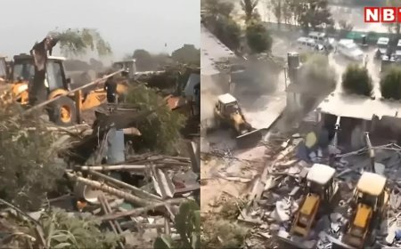 50 जेसीबी, 2000 पुलिसकर्मी, अहमदाबाद के मिनी बांग्लादेश में सबसे बड़ा बुलडोजर एक्शन