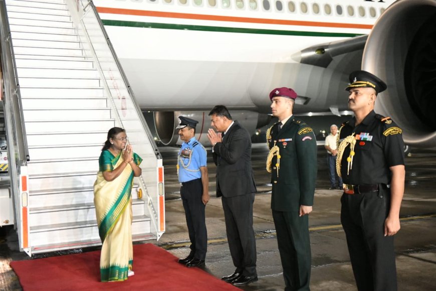 पुर्तगाल और स्लोवाकिया दौरे से वापस नई दिल्ली पहुंचीं राष्ट्रपति द्रौपदी मुर्मु, सांस्कृतिक संबंधों पर दिया जोर